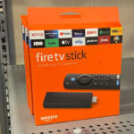 Fire TV Stick on a Shelf