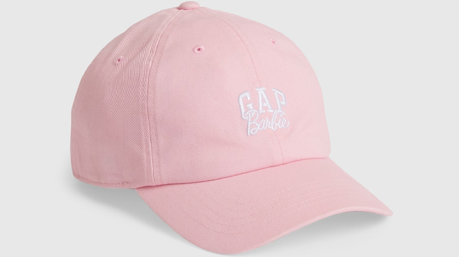 GAP x Barbie Adult Arch Logo Baseball Hat