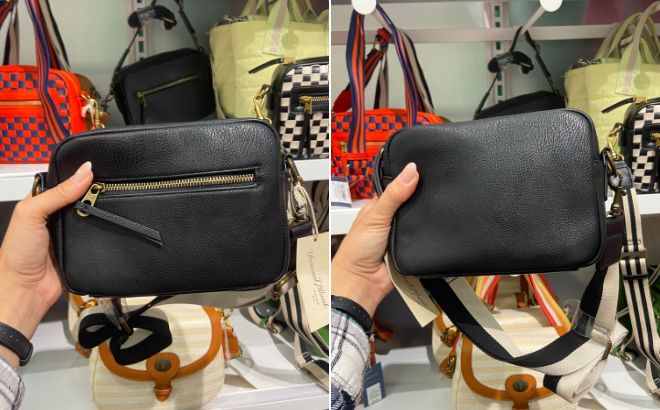 Hand Holding Universal Thread Crossbody Bag