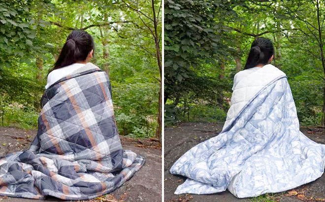 Indoor Outdoor Throw Blanket Adventure