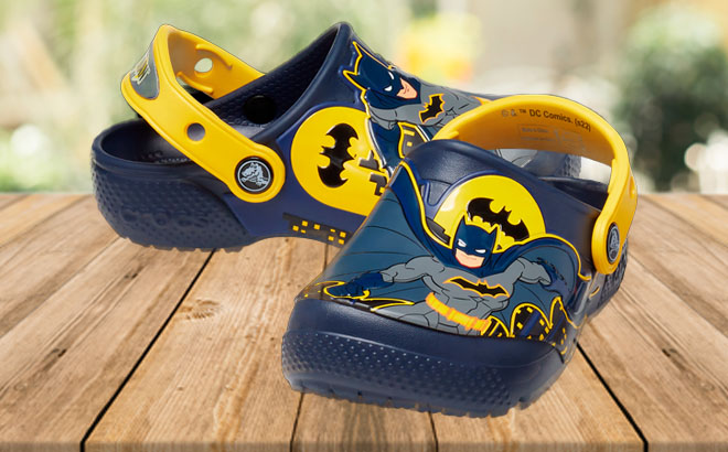Kids sales batman crocs