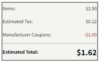 KitKat Walgreens Order Summary