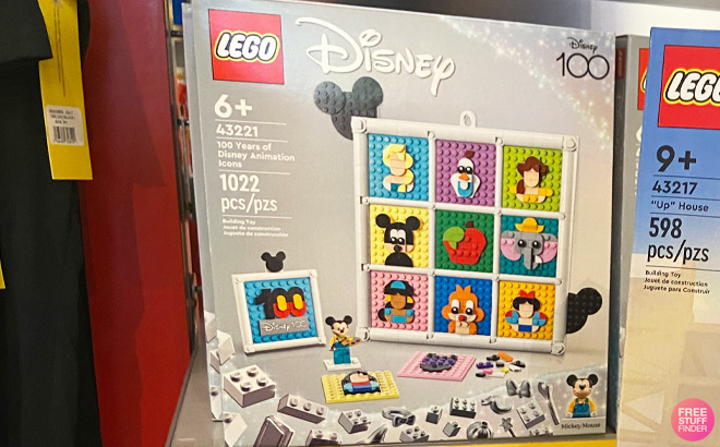 LEGO Disney 100 Years of Disney Animation Icons 1022 Piece Set