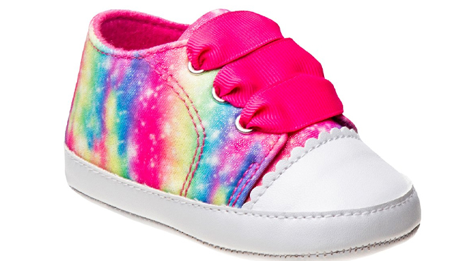 Laura Ashley Girls Sparkle Sneakers