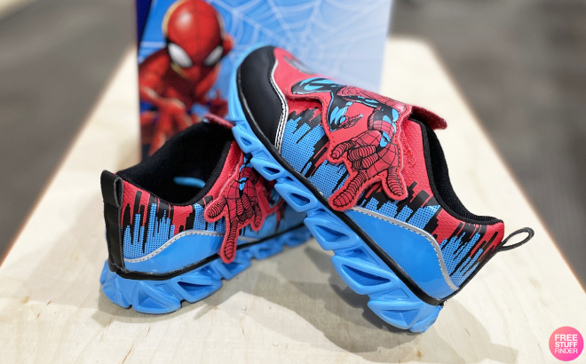 Marvel Kids Spider Man Light Up Sneaker