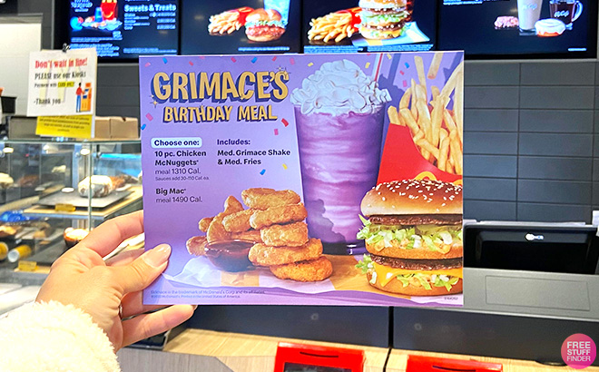 McDonalds Grimaces Birthday Special Meal Shake 1