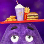 McDonalds Grimaces Birthday Special Meal Shake