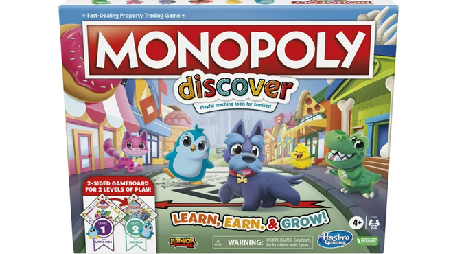 Monopoly Discover Board Game Box