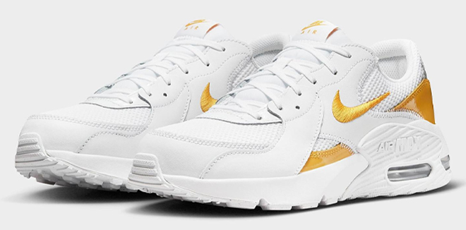 Nike Air Max Excee Womens Shoes in University Gold Color