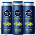 Nivea Men Energy Body Wash with Mint Extract 3 Pack