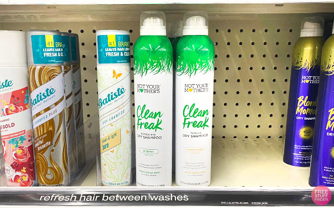 Not Your Mothers Clean Freak Refreshing Dry Shampoo Not Your Mothers Clean Freak Refreshing Dry Shampoo