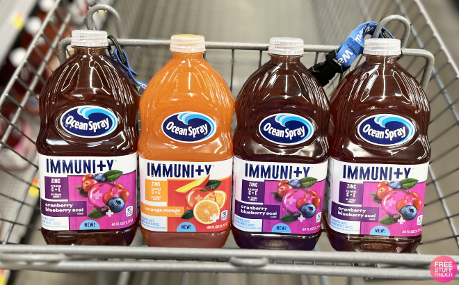 Ocean Spray Immunity Juice Drink in Cart