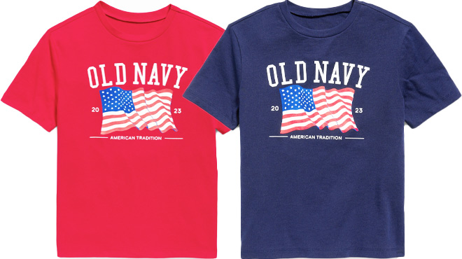 Old Navy Gender Neutral Kids Short Sleeve T Shirt