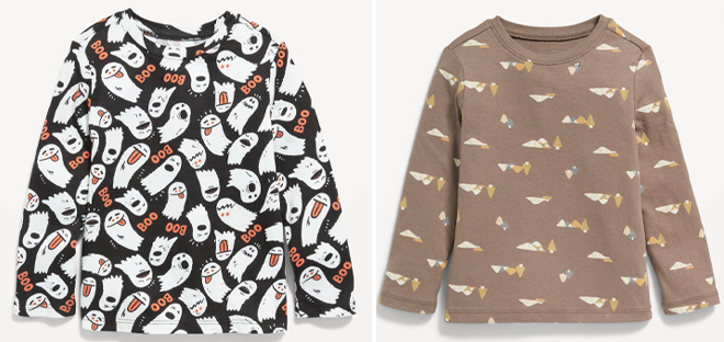 Old Navy Toddler Long Sleeve Printed T Shirt