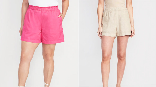 Old Navy Womens High Waisted Shorts