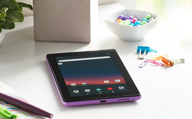 Onn 7 Inch Tablet in Purple color