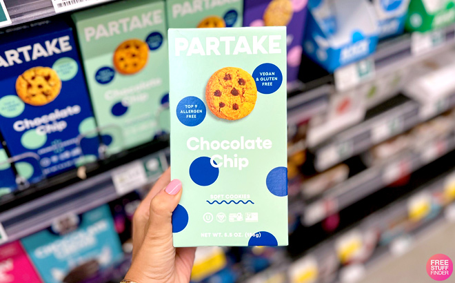 Partake Chocolate Chip Soft Cookies at Whole Foods
