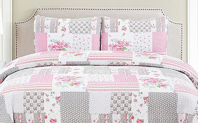 Patchwork Rachel Quilt Set