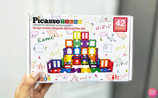 PicassoTiles 42-Piece Artistry Building Set