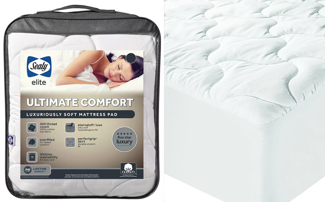 Sealy Elite Ultimate Comfort Mattress Pad 1