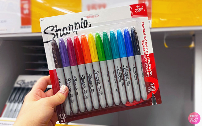 Sharpie Fine Point Permanent Markers 12 Count