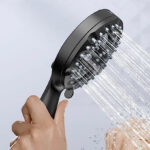 Shower Head Combo WaterSong 14 settings 7 Rain Showerhead5 Handheld Shower Spray with Build in Power Wash