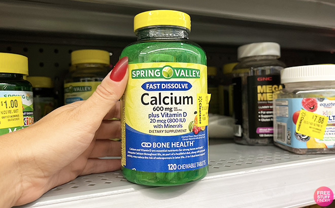 Spring Valley Calcium 120 Count
