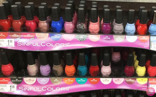 Target Sinful Colors Bold Color Nail Polish