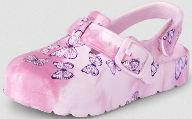 The Childrens Place Toddler Girls Butterfly Clogs