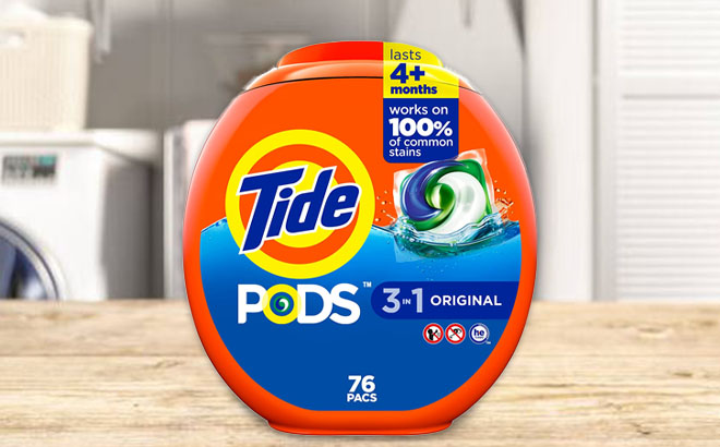 Tide Pods Liquid Laundry Detergent 76 Count