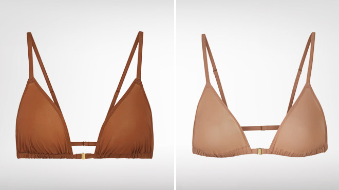 Two Different Colors of Skims Jelly Sheer Triangle Bralette Two Different Colors of Skims Jelly Sheer Triangle Bralette