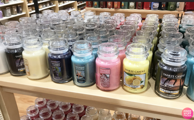 Yankee Large Jar Candles Overview
