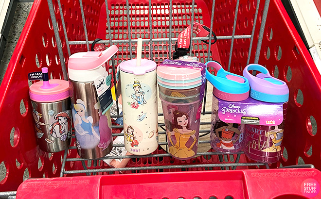 Disney Princess Plastic 3-section Seal Food Storage Container - Zak Designs  : Target