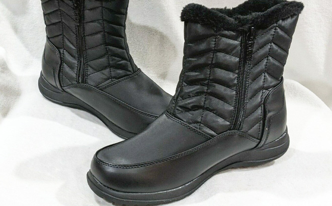 totes Jara Womens Waterproof Snow Boots