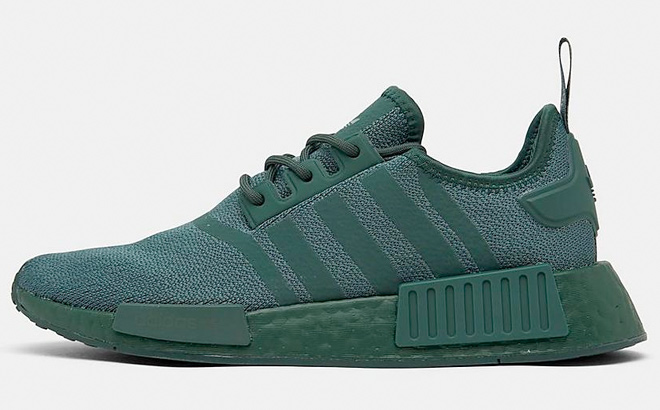 ADIDAS WOMENS ORIGINALS NMD R1 CASUAL SHOES MINERAL GREEN
