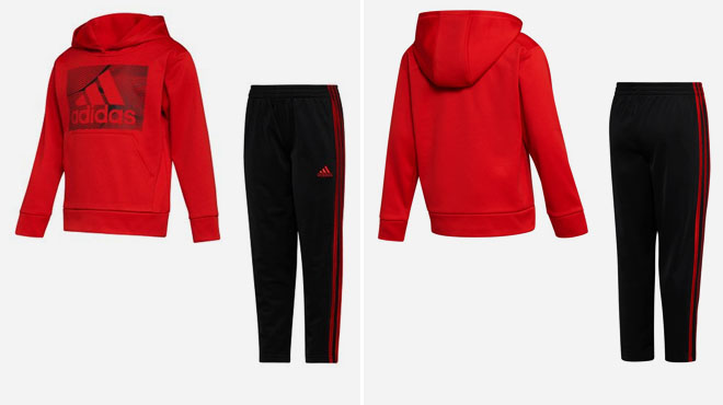 Adidas Toddler and Boys Hoodie Joggers