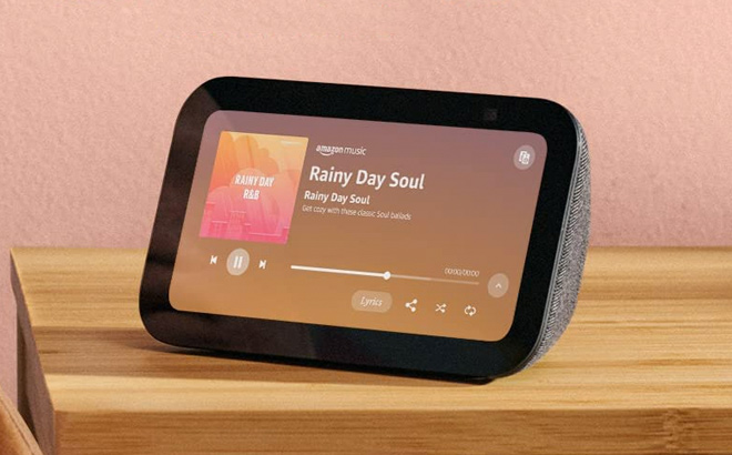 All new Echo Show 5 3rd Gen 2023 release on a Desk All new Echo Show 5 3rd Gen 2023 release on a Desk