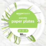 Amazon Basics 100 Count Paper Plates