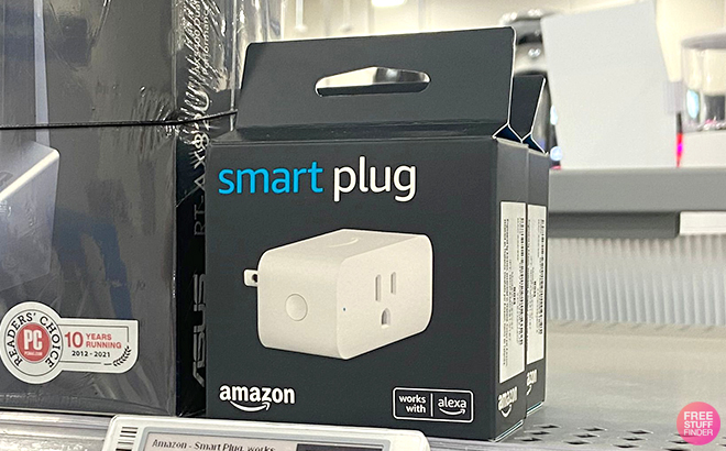 Amazon Smart Plug on a Shelf