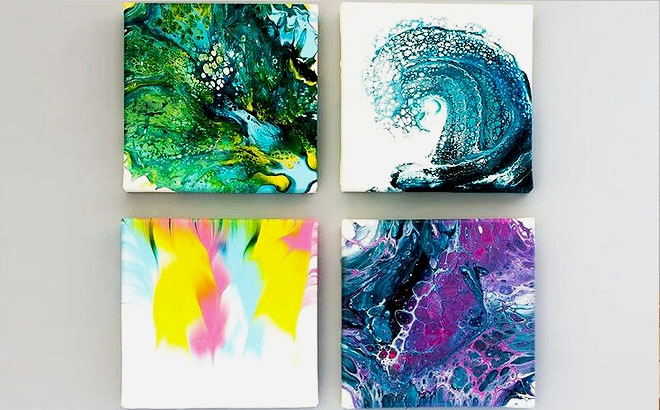 Artkey 10 Pack Painting Canvases