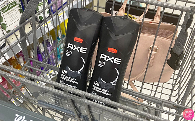 Axe Body Wash Black Two Piece in a Cart at Walgreens