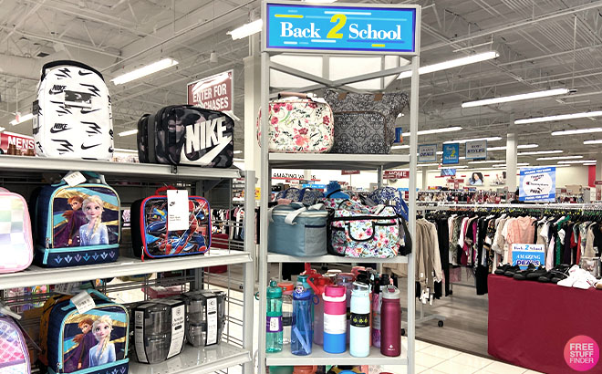 Back to School Items at Burlington