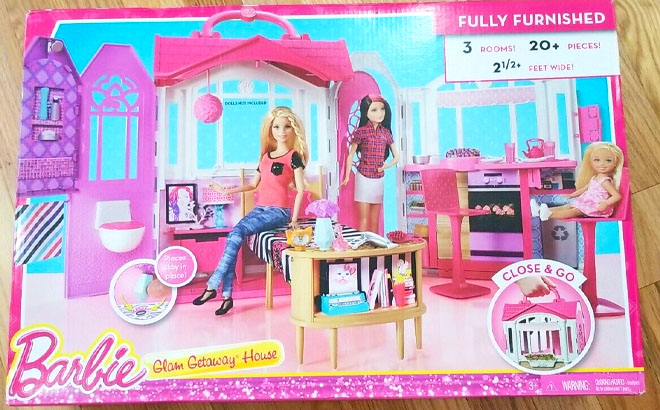 Barbie Doll House Playset on a Box