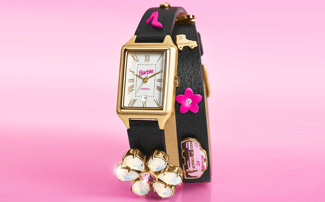 Barbie x Fossil Limited Edition Leather Watch
