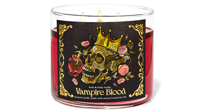 Bath Body Works Vampire Blood 3 Wick Candle