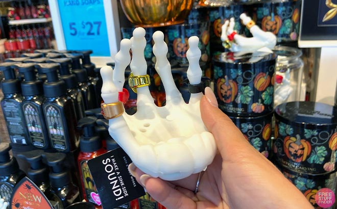Bath and Body Works Spooky Skeleton Hand Soap Holder