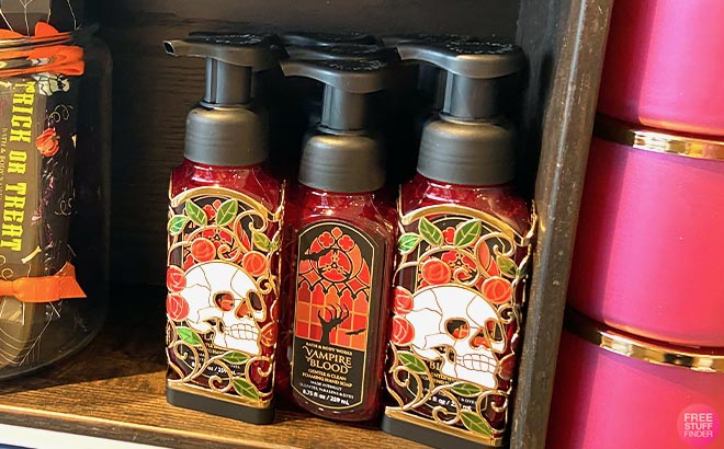 Bath and Body Works Stained Glass Skull Soap Holder