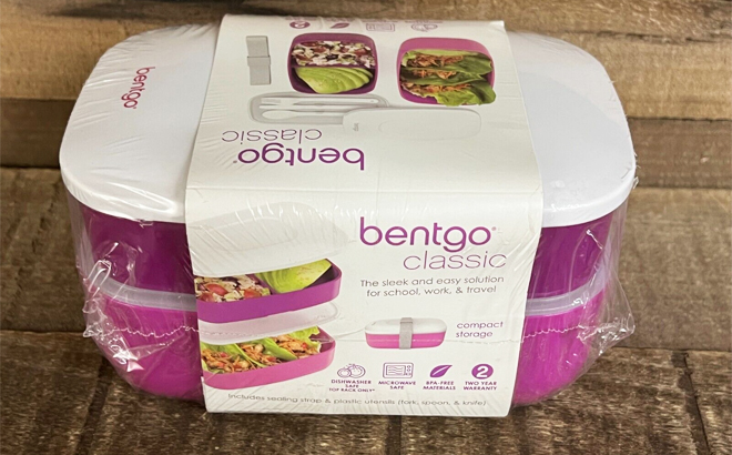 Bentgo Purple Stackable Lunch Box