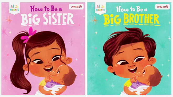 How To Be A Big Sister and How To Be A Big Brother Target Exclusive Edition by Marilynn James