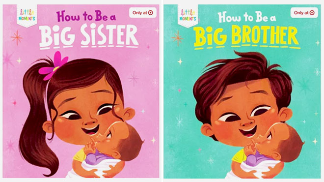 How To Be A Big Sister and How To Be A Big Brother Target Exclusive Edition by Marilynn James How To Be A Big Sister and How To Be A Big Brother Target Exclusive Edition by Marilynn James